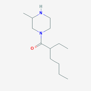 2-Ethyl-1-(3-methylpiperazin-1-yl)hexan-1-one