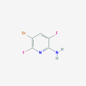 molecular formula C5H3BrF2N2 B6335000 5-Bromo-3,6-difluoropyridin-2-amine CAS No. 1267856-70-1