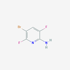 molecular formula C5H3BrF2N2 B6335000 5-Bromo-3,6-difluoro-pyridin-2-amine CAS No. 1267856-70-1