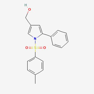 molecular formula C18H17NO3S B6335067 MFCD22044840 CAS No. 881673-30-9