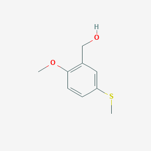 molecular formula C9H12O2S B6335094 (2-Methoxy-5-(methylthio)phenyl)methanol CAS No. 904311-20-2
