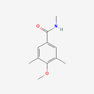 molecular formula C11H15NO2 B6335137 4-Methoxy-N,3,5-trimethylbenzamide CAS No. 1888958-65-3