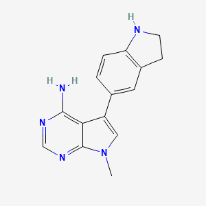 molecular formula C15H15N5 B6335183 MFCD22988986 CAS No. 1337596-50-5