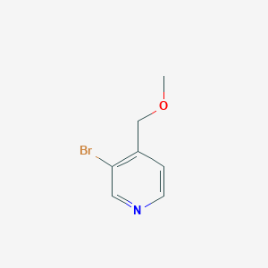 B6335327 3-Bromo-4-(methoxymethyl)pyridine CAS No. 1357095-16-9
