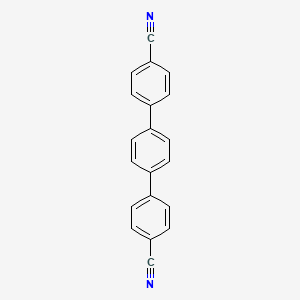 molecular formula C20H12N2 B6335365 4-[4-(4-cyanophenyl)phenyl]benzonitrile CAS No. 17788-93-1