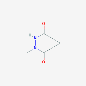 3-Methyl-3,4-diazabicyclo[4.1.0]heptane-2,5-dione