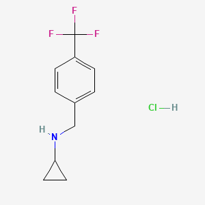 molecular formula C11H13ClF3N B6335457 MFCD17214589 CAS No. 945856-12-2