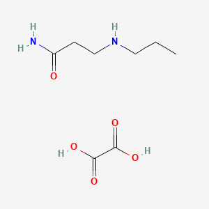 molecular formula C8H16N2O5 B6335719 3-(Propylamino)propanamide oxalate CAS No. 1385694-40-5