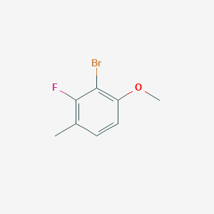 2-Bromo-3-fluoro-1-methoxy-4-methylbenzene