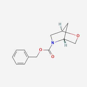 Benzyl (1R,4R)-2-oxa-5-azabicyclo[2.2.1]heptane-5-carboxylate