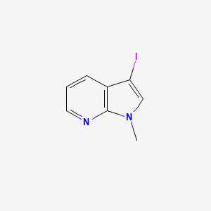 3-Iodo-1-methyl-1H-pyrrolo[2,3-b]pyridine