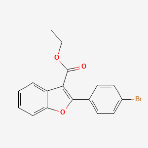 Ethyl 2-(4-bromophenyl)benzofuran-3-carboxylate