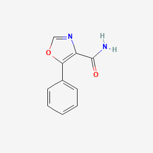 5-Phenyl-oxazole-4-carboxylic acid amide
