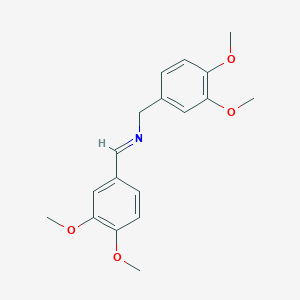 1-(3,4-Dimethoxyphenyl)-N-[(3,4-dimethoxyphenyl)methyl]methanimine