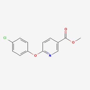 6-(4-Chloro-phenoxy)-nicotinic acid methyl ester, 95%
