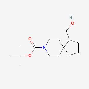 tert-Butyl 4-(hydroxymethyl)-8-azaspiro[4.5]decane-8-carboxylate