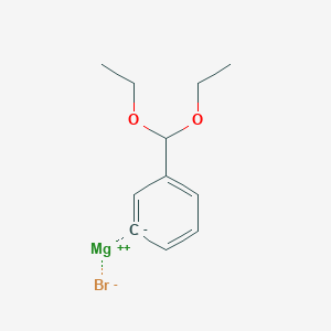 3-(Diethoxymethyl)phenylmagnesium bromide, 1.0 M in THF