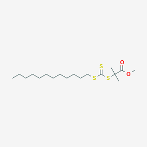 molecular formula C18H34O2S3 B6336371 Methyl 2-(dodecylthiocarbonothioylthio)-2-methylpropionate CAS No. 1088555-95-6