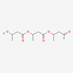 molecular formula C12H20O6 B6336388 [4-Oxo-4-(4-oxobutan-2-yloxy)butan-2-yl] 3-hydroxybutanoate CAS No. 29435-48-1