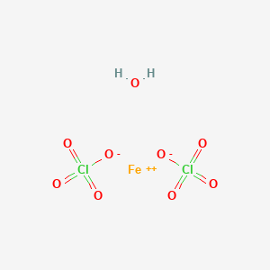 molecular formula Cl2FeH2O9 B6336392 Iron(II) perchlorate hydrate CAS No. 335159-18-7