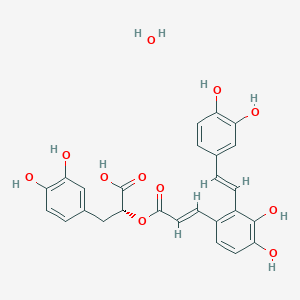 molecular formula C26H24O11 B6336400 Salvianolic acid A hydrate CAS No. 1435785-02-6