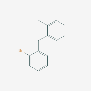 molecular formula C14H13Br B6336434 1-Bromo-2-(2-methylbenzyl)benzene CAS No. 884-27-5