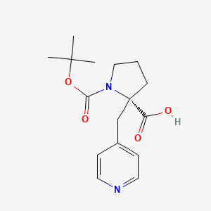 Boc-(S)-alpha-(4-pyridinylmethyl)-proline