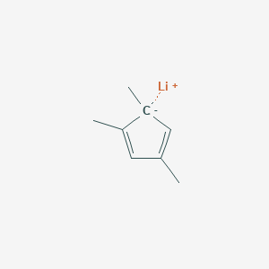molecular formula C8H11Li B6336515 lithium;1,3,5-trimethylcyclopenta-1,3-diene CAS No. 87729-03-1