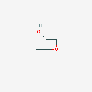 molecular formula C5H10O2 B6336531 2,2-Dimethyloxetan-3-ol CAS No. 124659-07-0