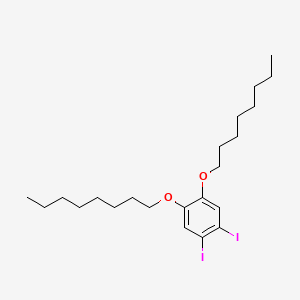 molecular formula C22H36I2O2 B6336554 1,2-Diiodo-4,5-di-n-octyloxybenzene CAS No. 248277-14-7