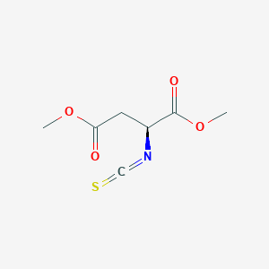 molecular formula C7H9NO4S B6336559 Dimethyl L-isothiocyanatosuccinate CAS No. 21055-49-2