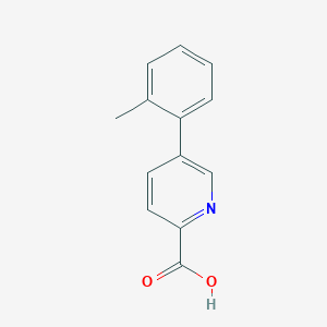 molecular formula C13H11NO2 B6336898 5-(o-Tolyl)picolinic acid CAS No. 1225689-48-4
