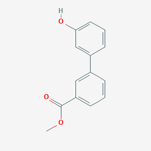 molecular formula C14H12O3 B6336951 Methyl 3-(3-hydroxyphenyl)benzoate CAS No. 252921-25-8