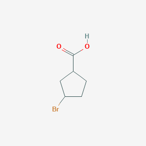 molecular formula C6H9BrO2 B6337195 3-bromocyclopentane-1-carboxylic Acid CAS No. 885953-19-5