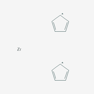molecular formula C10H10Zr B6337301 Bis(cyclopentadienyl)zirconium(IV) dihydride CAS No. 37342-98-6