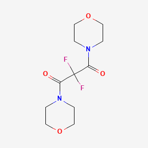 molecular formula C11H16F2N2O4 B6337344 2,2-Difluoro-dimorpholino-malondiamide CAS No. 695214-16-5