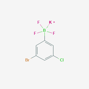 Potassium 3-bromo-5-chlorophenyltrifluoroborate, 95%