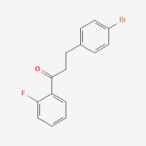 3-(4-Bromophenyl)-2'-fluoropropiophenone;  97%