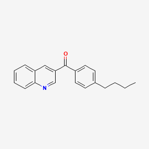 4-(4-Butylbenzoyl)quinoline;  97%