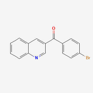 4-(4-Bromobenzoyl)quinoline;  97%