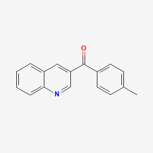 4-(4-Methylbenzoyl)quinoline;  97%