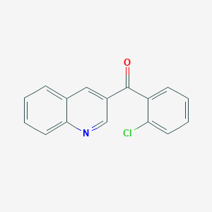 4-(2-Chlorobenzoyl)quinoline;  97%