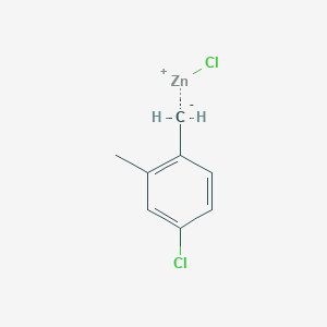4-Chloro-2-methylbenzylzinc chloride, 0.5M in tetrahydrofuran