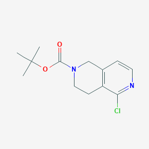 molecular formula C13H17ClN2O2 B6337924 Tert-butyl 5-chloro-3,4-dihydro-2,6-naphthyridine-2(1H)-carboxylate CAS No. 1196153-26-0