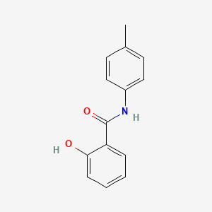 molecular formula C14H13NO2 B6338327 2-hydroxy-N-(4-methylphenyl)benzamide CAS No. 7164-80-9