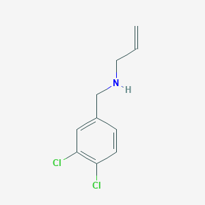 molecular formula C10H11Cl2N B6338476 MFCD07407750 CAS No. 103038-64-8
