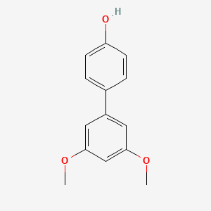 molecular formula C14H14O3 B6338601 4-(3,5-Dimethoxyphenyl)phenol CAS No. 495416-58-5