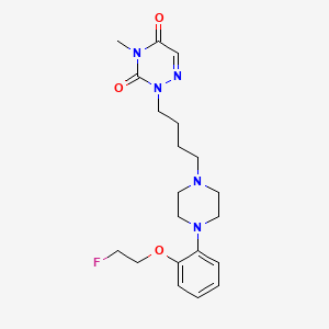 molecular formula C20H28FN5O3 B6338929 MFCD31714221 CAS No. 1351409-39-6