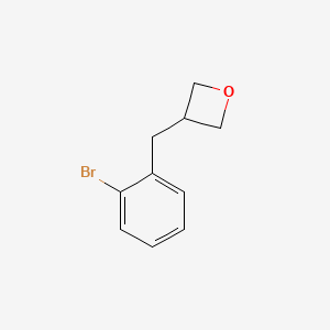molecular formula C10H11BrO B6338954 3-(2-Bromobenzyl)oxetane CAS No. 1823939-89-4