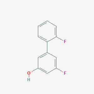 molecular formula C12H8F2O B6341095 2',5-Difluoro-[1,1'-biphenyl]-3-ol CAS No. 1214345-59-1